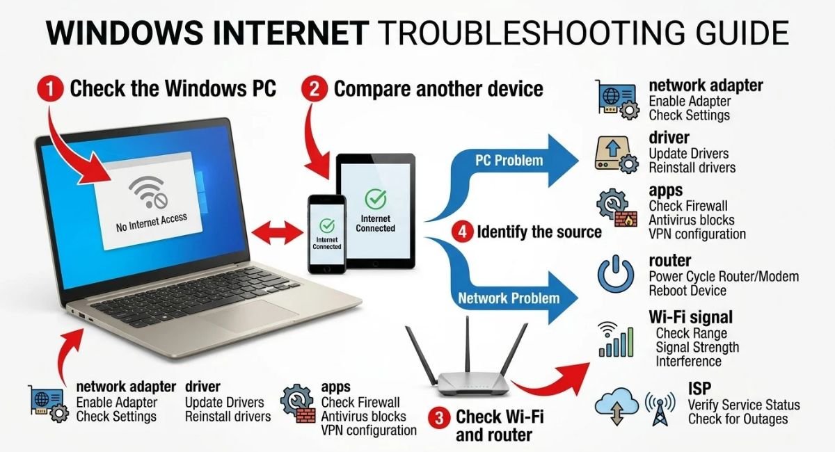 How to Identify Whether Slow Internet Is Caused by Your PC or Network