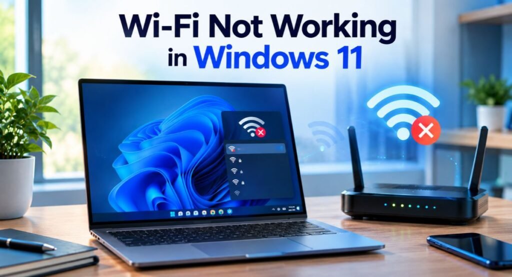 Wi-Fi Not Working in Windows 11