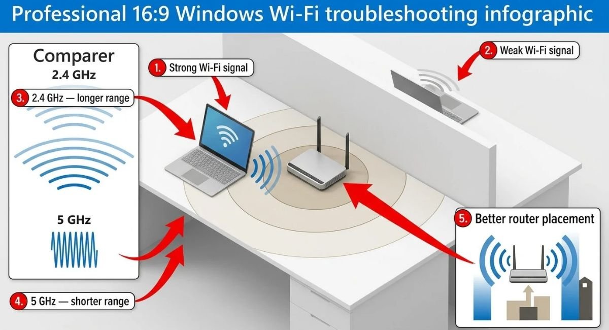 Improving Wi-Fi Signal Strength and Choosing the Right Wi-Fi Band