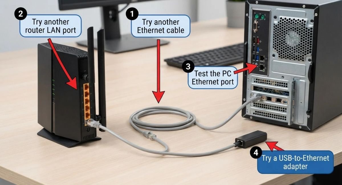 Test Ethernet Hardware