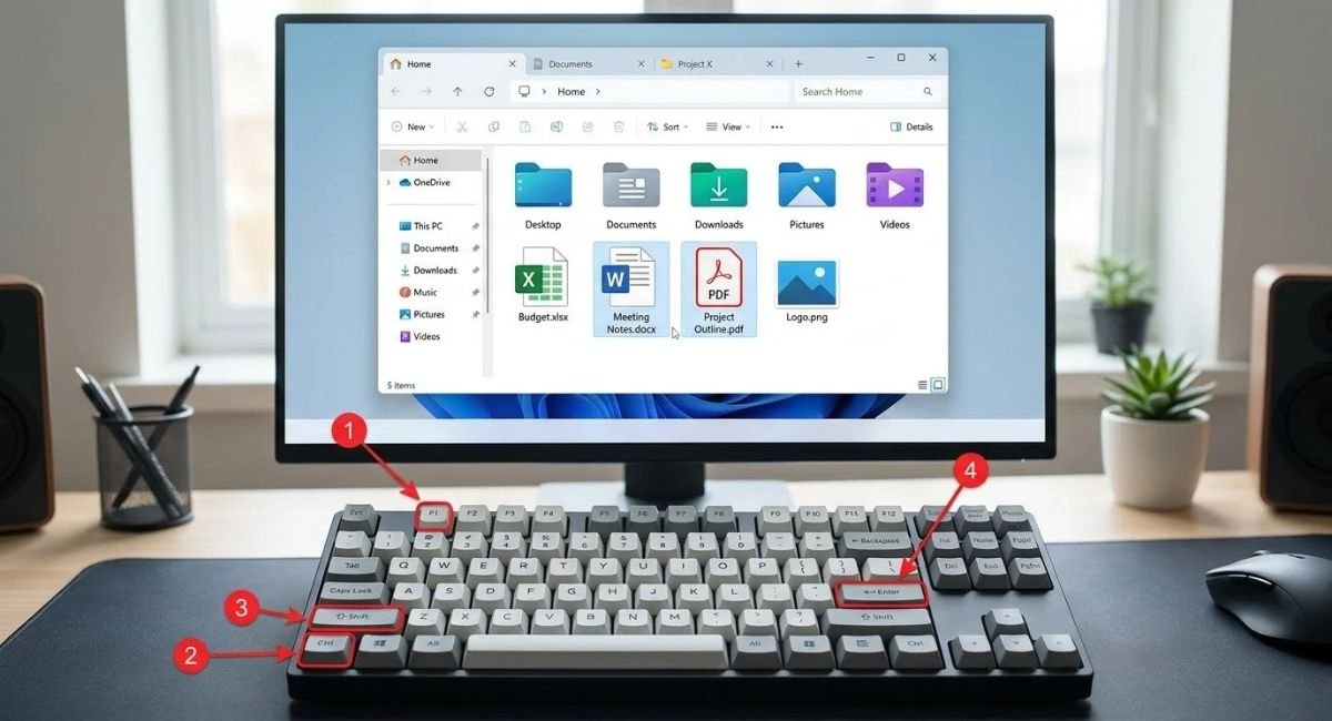 File Explorer Keyboard Shortcuts in Windows 11