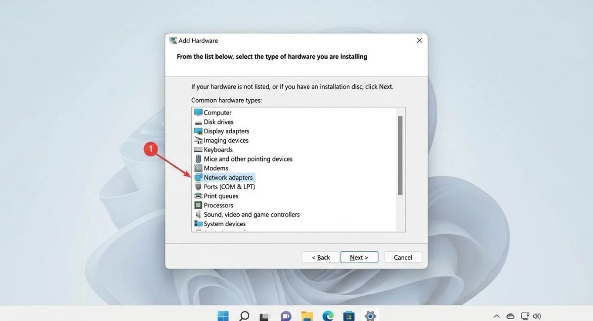 Add Legacy Hardware in Windows Device Manager