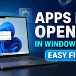 Apps Not Opening
