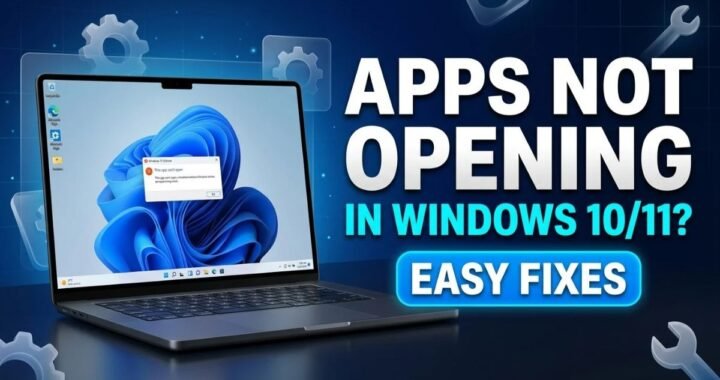 Apps Not Opening