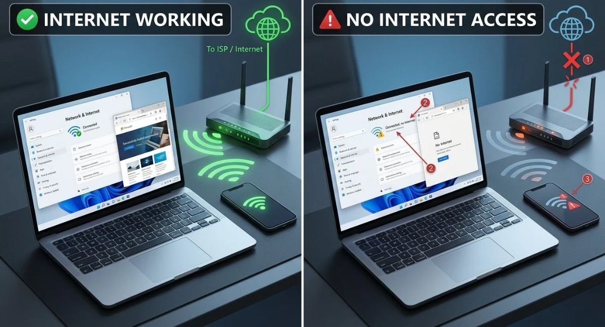 Check Wi-Fi Internet Access on Multiple Devices
