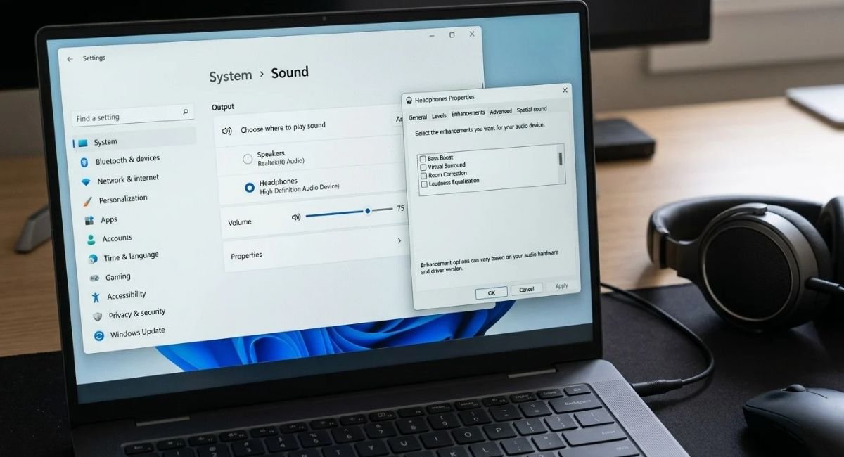 Fix Realtek Audio Output Settings