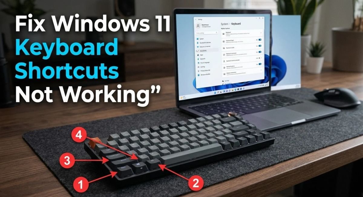 Fix Windows 11 Keyboard Shortcuts Not Working