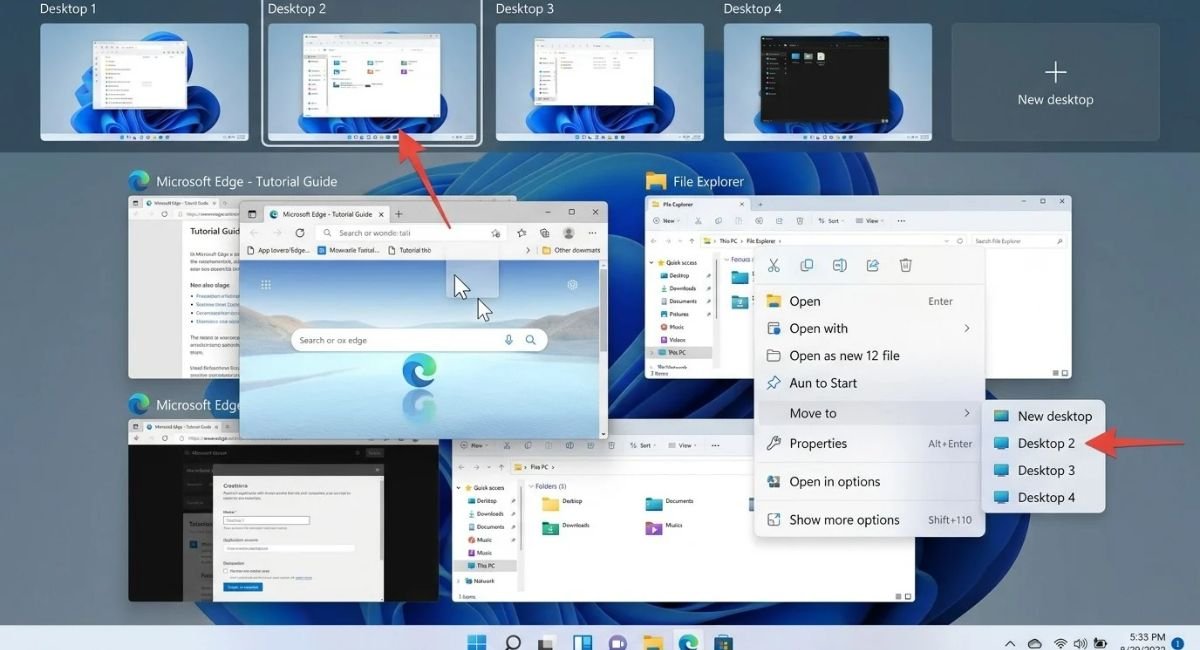 Windows 11 Virtual Desktops: Create, Organize & Use Multiple Desktops ...