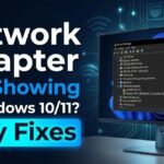 Network Adapter Not Showing in Windows 10/11? Easy Fixes