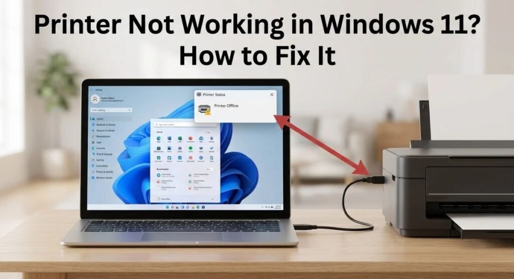 Printer Not Working in Windows 11? How to Fix It
