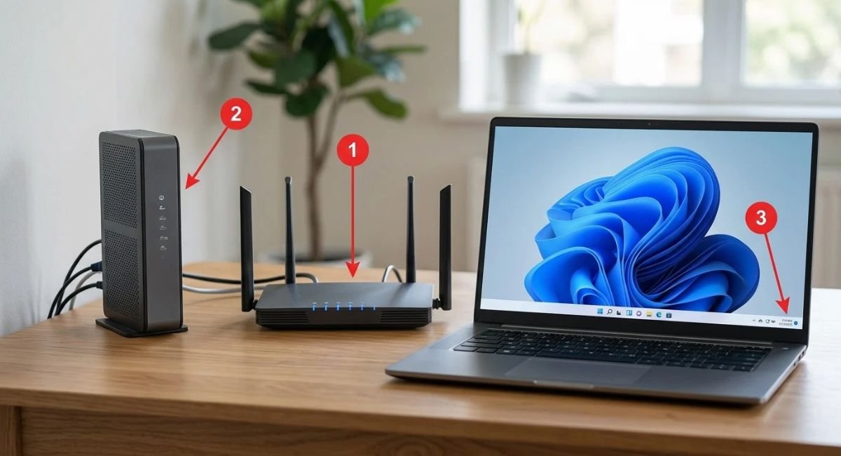 Restart the Router and Modem