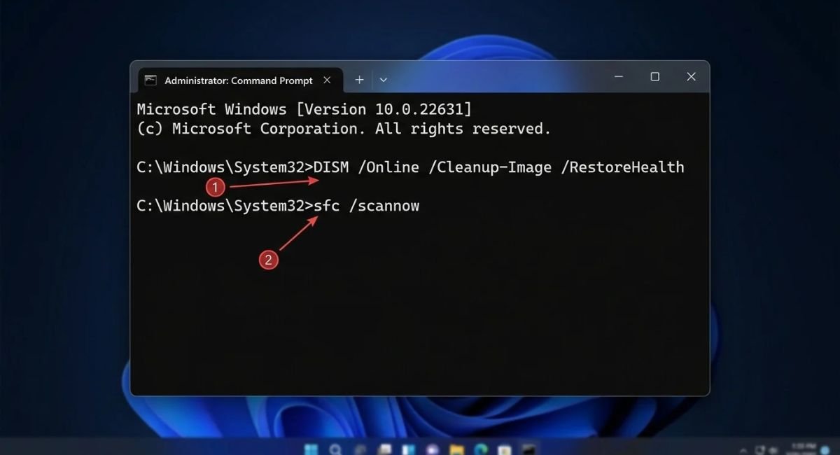 Restart Windows Explorer in Task Manager