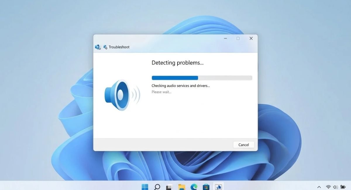 Run the Windows Audio Troubleshooter
