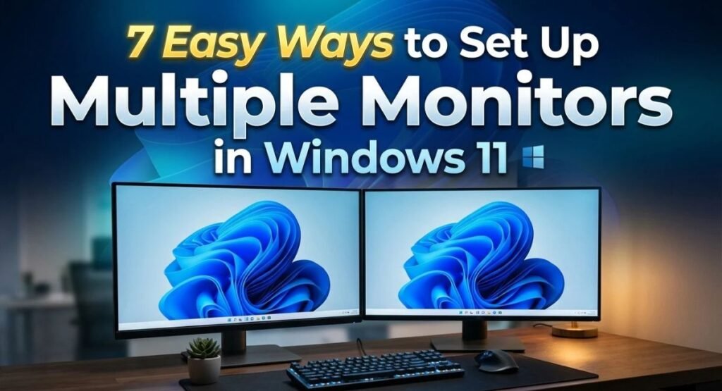 Set Up Multiple Monitors