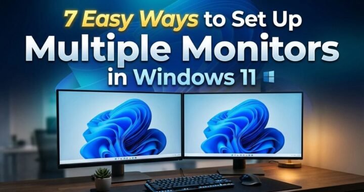 Set Up Multiple Monitors