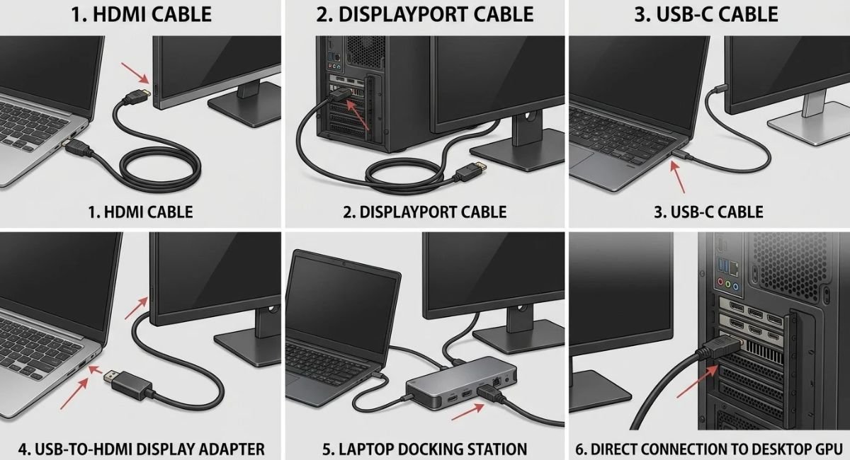 Test Different Display Connections