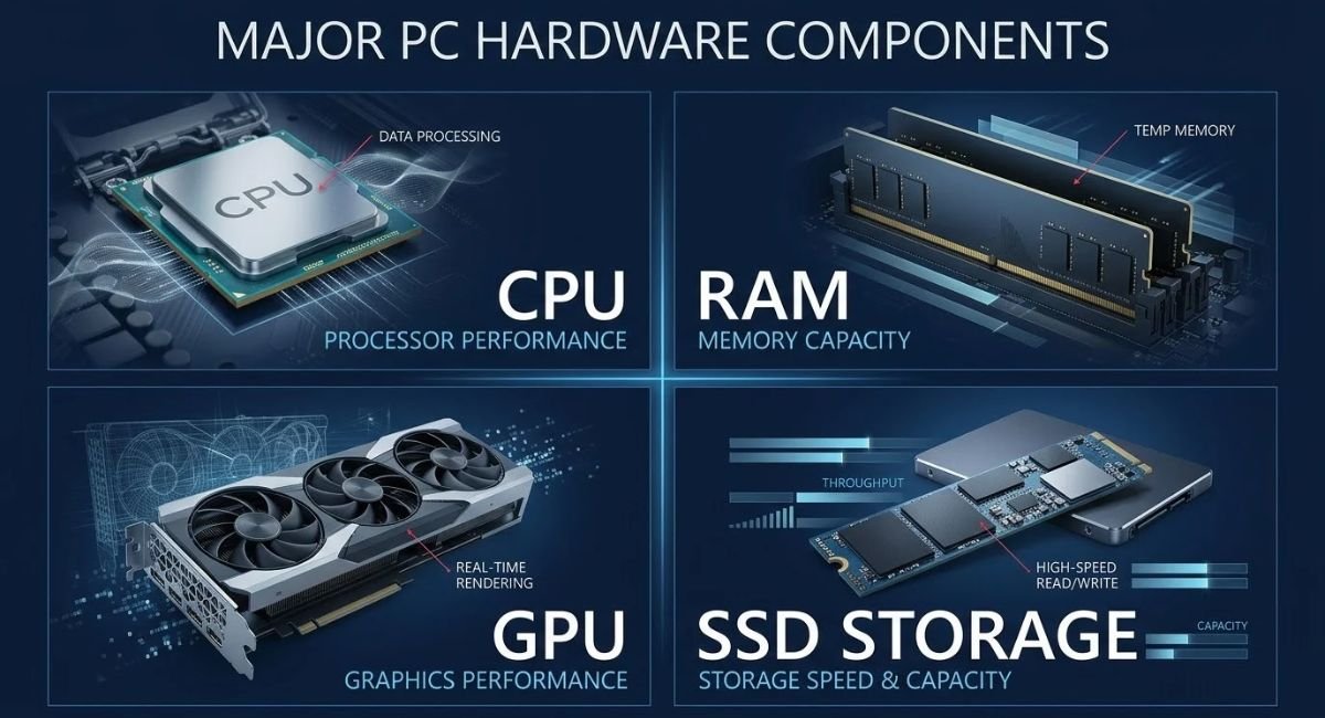 Understanding CPU, RAM, GPU, and Storage Specifications
