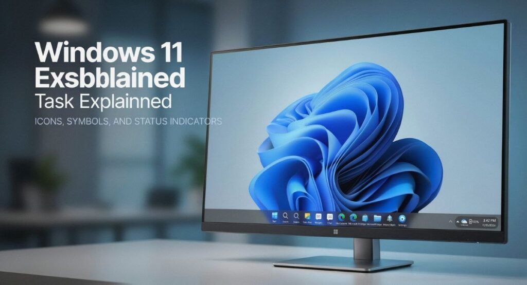 Windows 11 Taskbar Explained Icons, Symbols, and Status Indicators